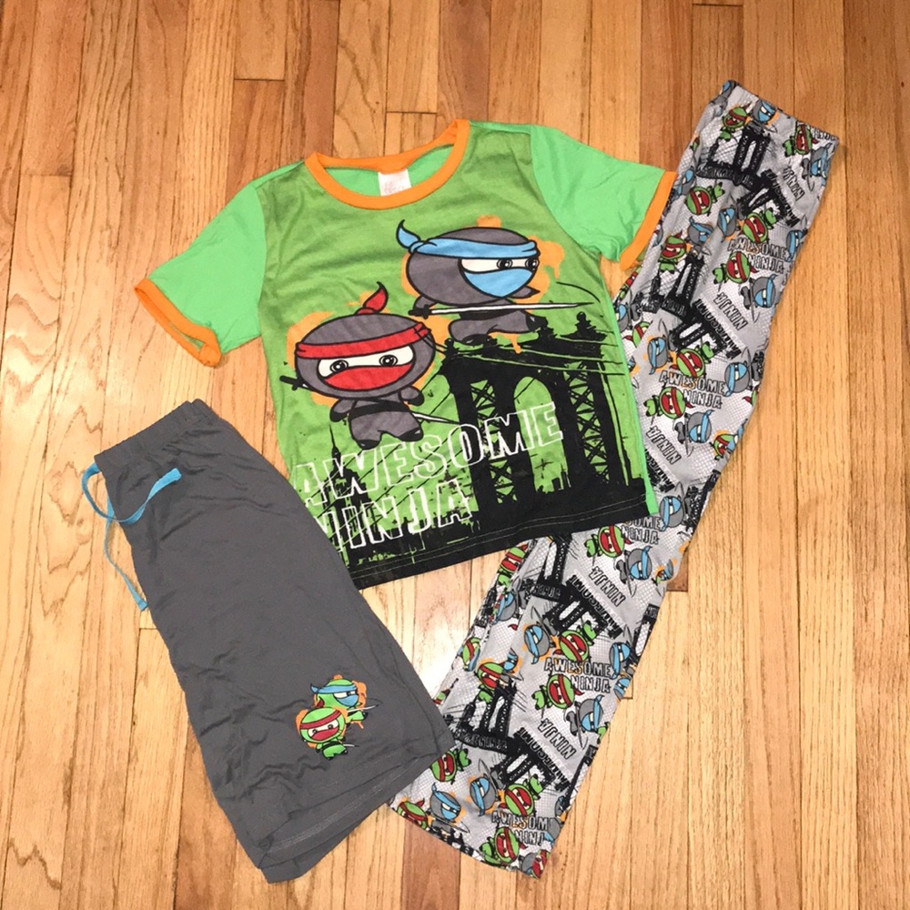 Boy’s 3 Piece Ninja Pajamas